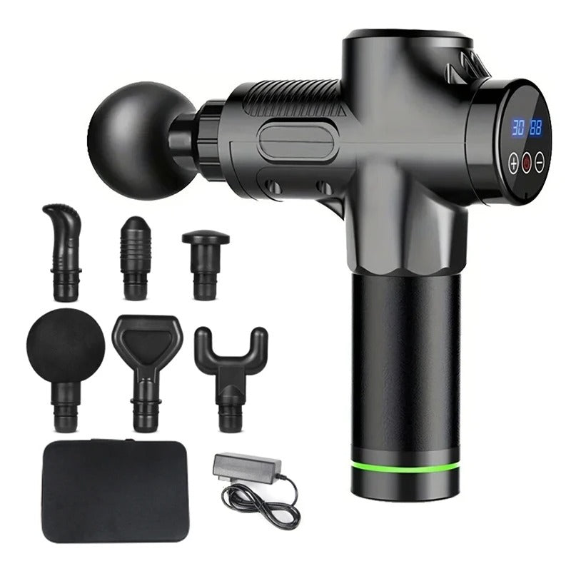 RelaxGun Pro™ – Kraftig Massagepistol til Dybdegående Muskelbehandling