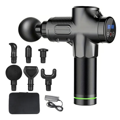 RelaxGun Pro™ – Kraftig Massagepistol til Dybdegående Muskelbehandling